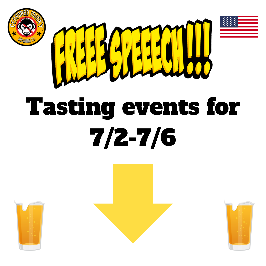 Tasting Events For July 2, 2024 to July 6, 2024