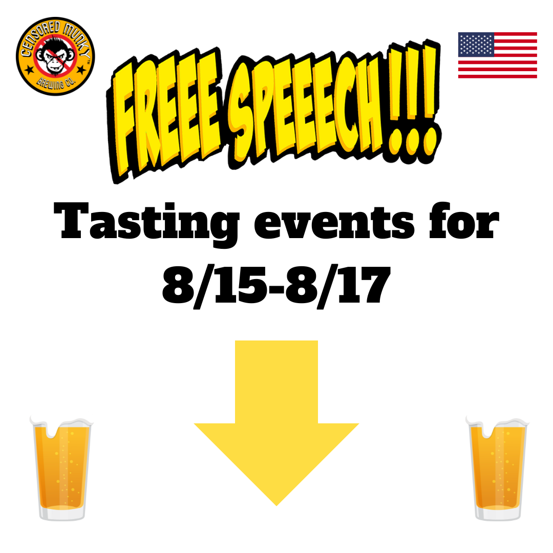 Tasting Events for August 15, 2024 to August 17, 2024