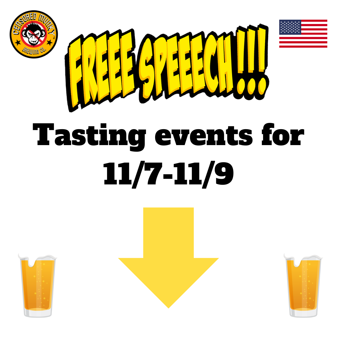 Tasting Events for November 7, 2024 to November 9, 2024