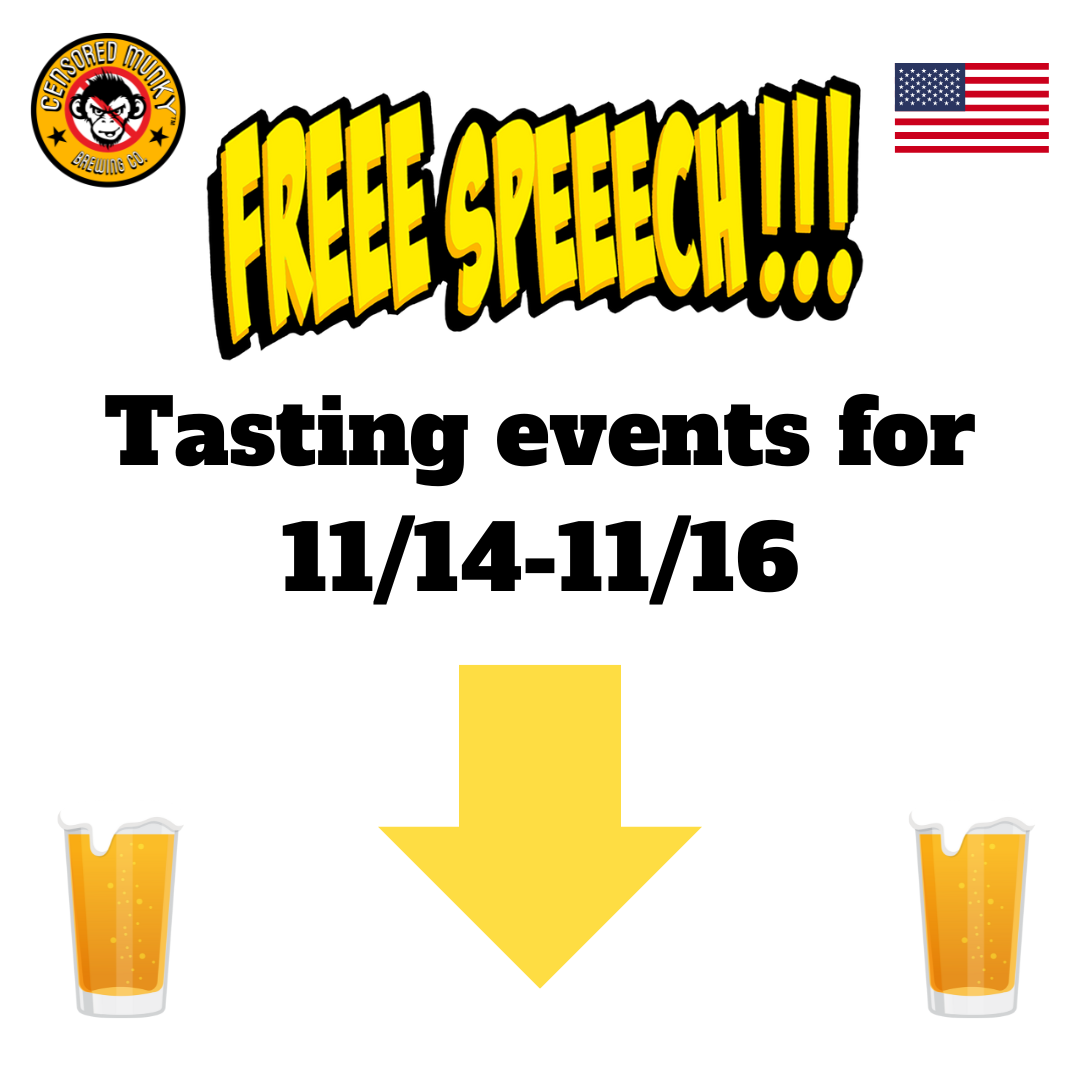 Tasting Events for November 14, 2024 to November 16, 2024